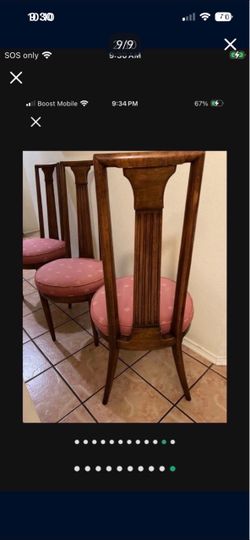 $75- each authentic mid century chair