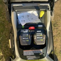 40V HP Brushless Whisper Series 21. in Walk Behind Self-Propelled All Wheel Drive Mower - (2) 6.0 Ah Batteries & Charger