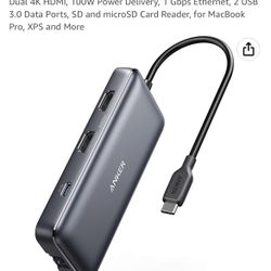 Anker Series 5 Power Expand 8 In 1 USB C PD 10gbps Data Hub
