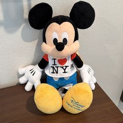 Disney Exclusive New York Mickey Plush