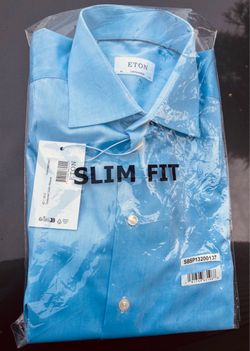 Men's shirt ETON size L. Brand new