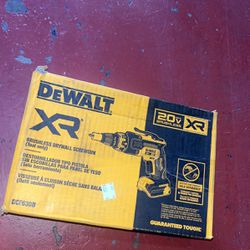 Dewalt 20 Volt Brushless Drywall Screw Gun $120 