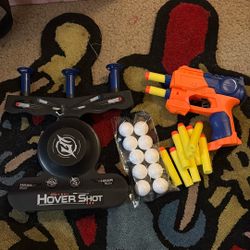 Hover shot soft foam ball for nerf guns
