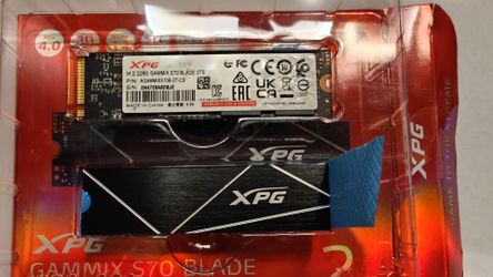 XPG Gammix S70 Blade 2TB Gen4 NVME
