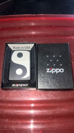 Zippo Black Matte Yin Yang