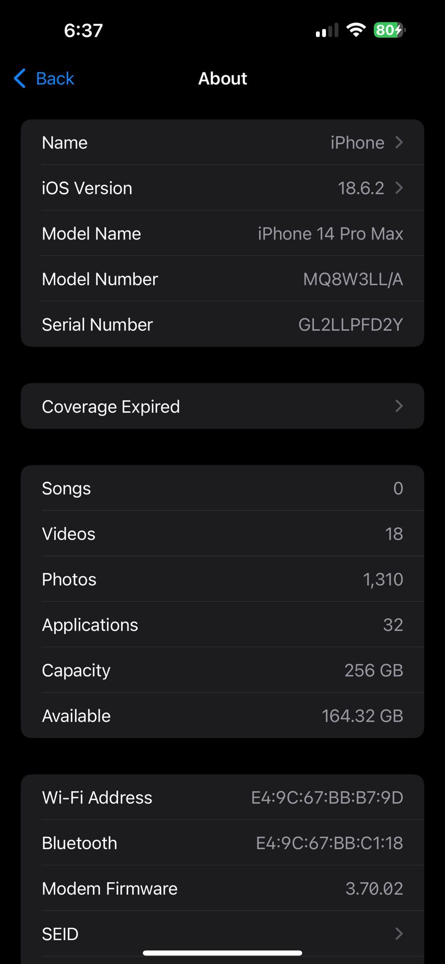 Iphone 14 Max Pro 256 Gb Unlocked