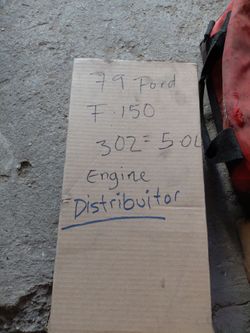 79 ford f150 302 engine....brand new distributor