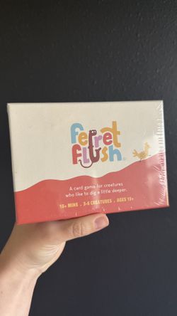 Sealed! Ferret Flush Card Game