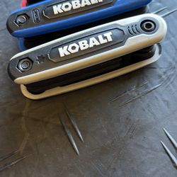 Kobalt assorted Torx and Allen metric and standard (SAE) 25 piece set wrench tools lot