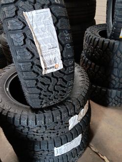 New set of tires ramus xt 275 60 20
