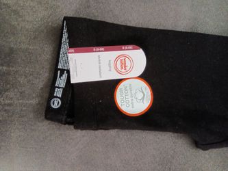 Wonder Nation Girls Black Leggings Size S (6-6X)