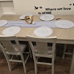 Sofa Bed, Love Seat, and Table For 6