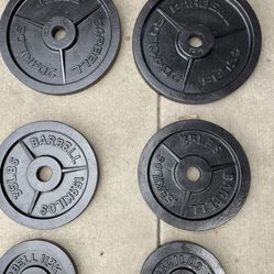 Olympic Weight Plates.      150 Dollars 