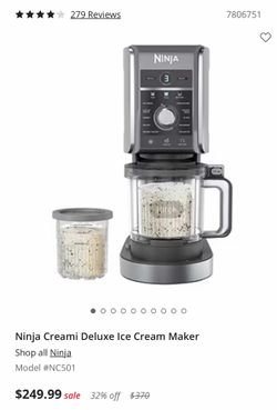 Ninja ice cream deluxe