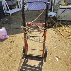 The price is firm.. 2 in 1 hand truck / dolly
