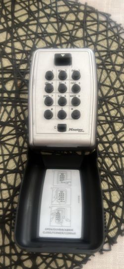 Master Lock Push Button Key Lock Box