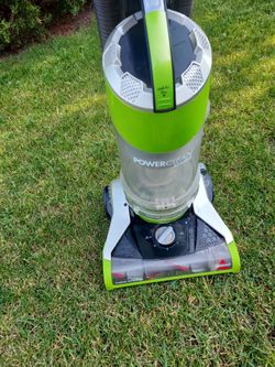 Vacuum cleaner Upright Bagless Bissell Clearview powerforce helix cyclonic upright bagless vacuum cleaner with hose assembly wand assembly and attachm