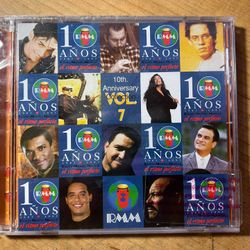 RMM 10th Anniversary Collection 7 **NEW SEALED ** Latin Salsa Pop 1997