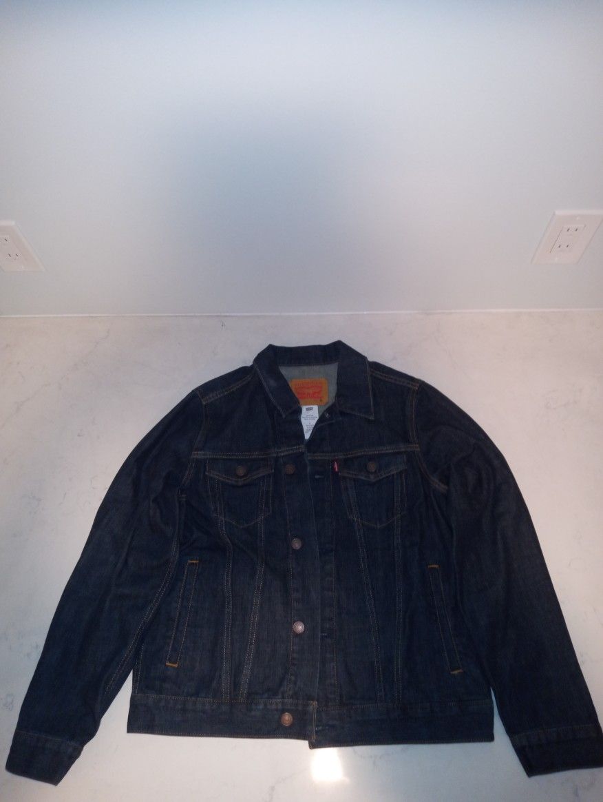 Levi's Denim Jean Jacket Daisy Chain Kids Girls