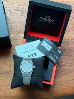 Tissot PRX 40mm Grey/Silver Dial Quartz Men's calendar Watch T137.410.11.031.00