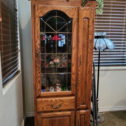Set 2 Pieces Hutch Oak Heavy Perfect 