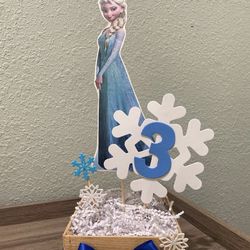 Frozen Birthday Party Centerpieces
