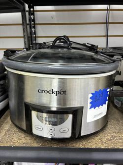 Crock pot digital slow cooker