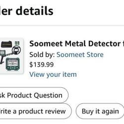 Brand new : metal detector