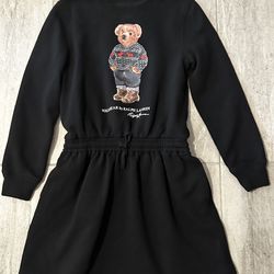 Polo Ralph Lauren - Bear Fleece Dress, I size 7