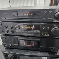 Sony Amplifier Preamp  and tuner perfectly  condition