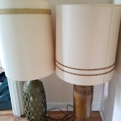 2 Danish MCM Table Lamps