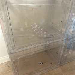 Clear Shoe Box Organizer 