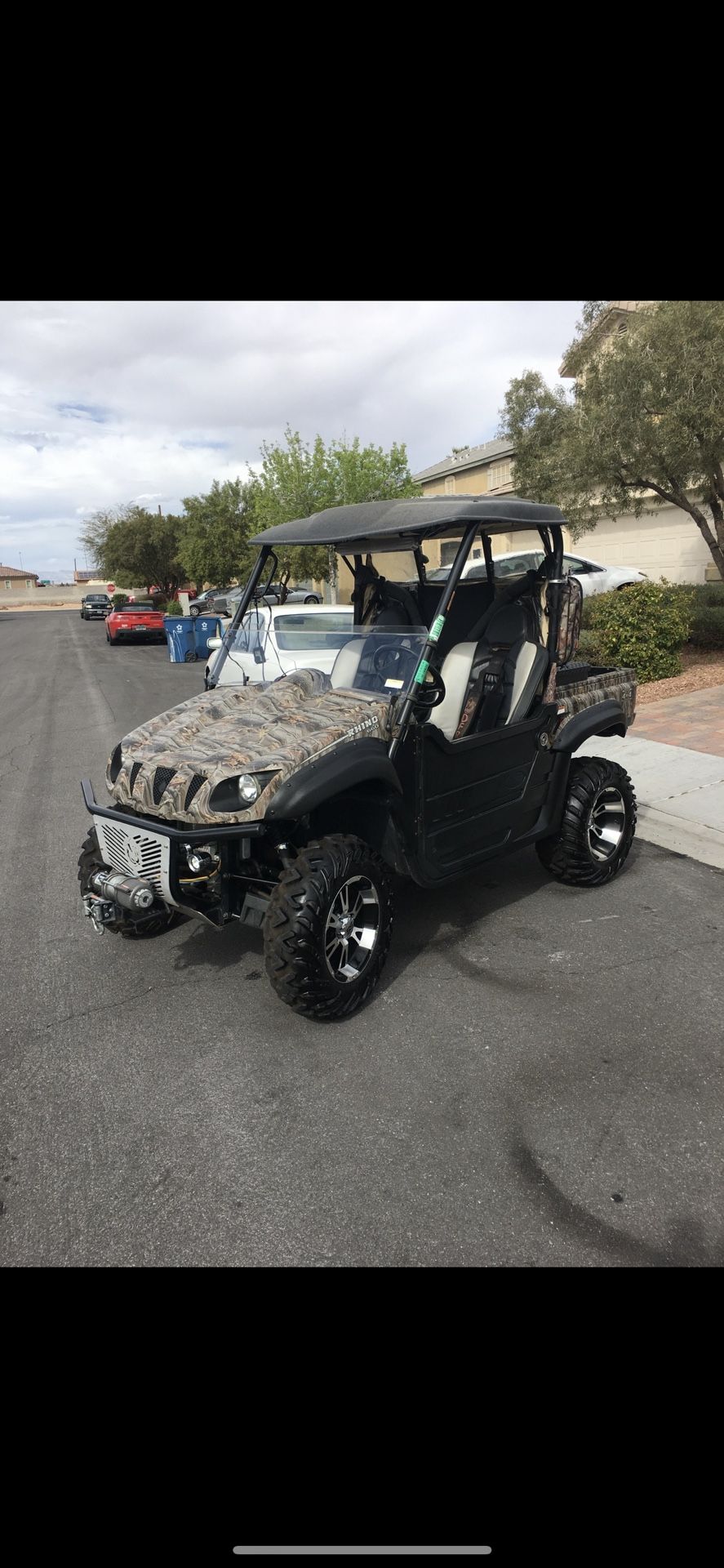 2006 Yamaha Rhino (660), And Trailer For Sale Too
