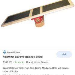 FitterFirst Extreme Balance Board