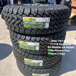 31x10.50R15 LT TBB Tires All Terrain New Set of Tires Installed and Balanced Set de Llantas Nuevas Instaladas y Balanceadas