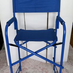 Foldable heavy-duty tall makeup chair 