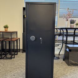 Storage Cabinet with Lock – Holds 12–15 Long or Short Items, Adjustable Shelves for Home or Office. 💰139$  ✅Spacious design fits 12–15 long or shor