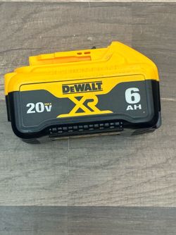 DEWALT DCB206 20V MAX PREMIUM XR 6.0 AH LITHIUM ION BATTERY PACK