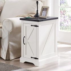  Nightstand with Charging Station