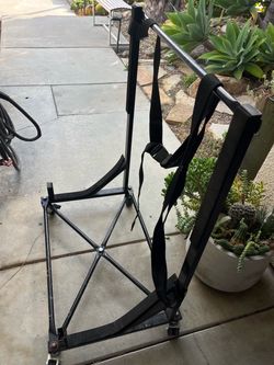 Black Hard Top Storage Cart