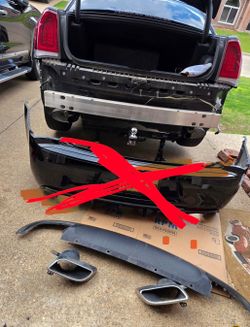 Chrysler 300 exhaust tips