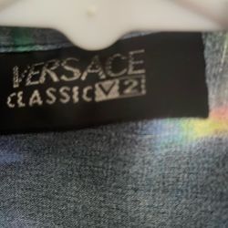 Versace Long Sleeve Dress Shirt