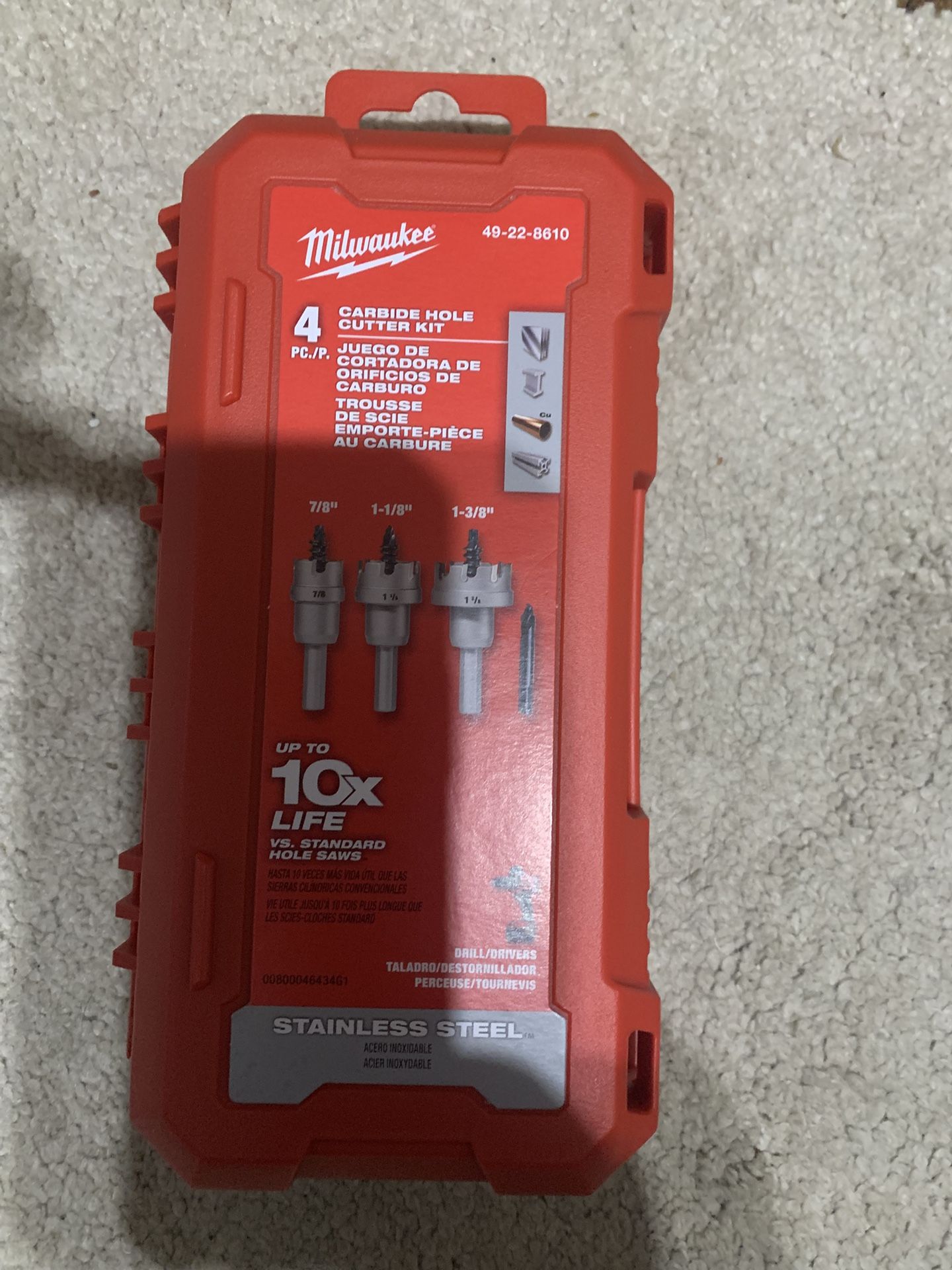Milwaukee Hole cutter kit