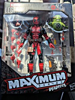 Marvel Legends Maximum Series Deadpool 6" Action Figure (NIB)
