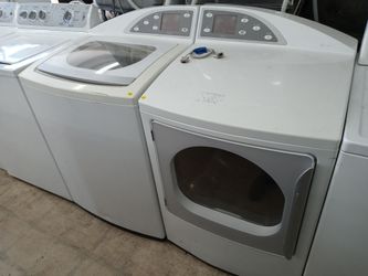 GE Profile Harmony top load washer and dryer set - Free delivery