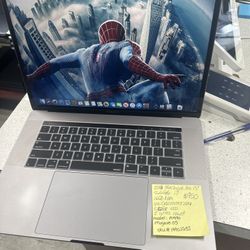 2018 Macbook Pro 16GB RAM 512GB SSD