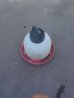 3 gallon bird water bottle