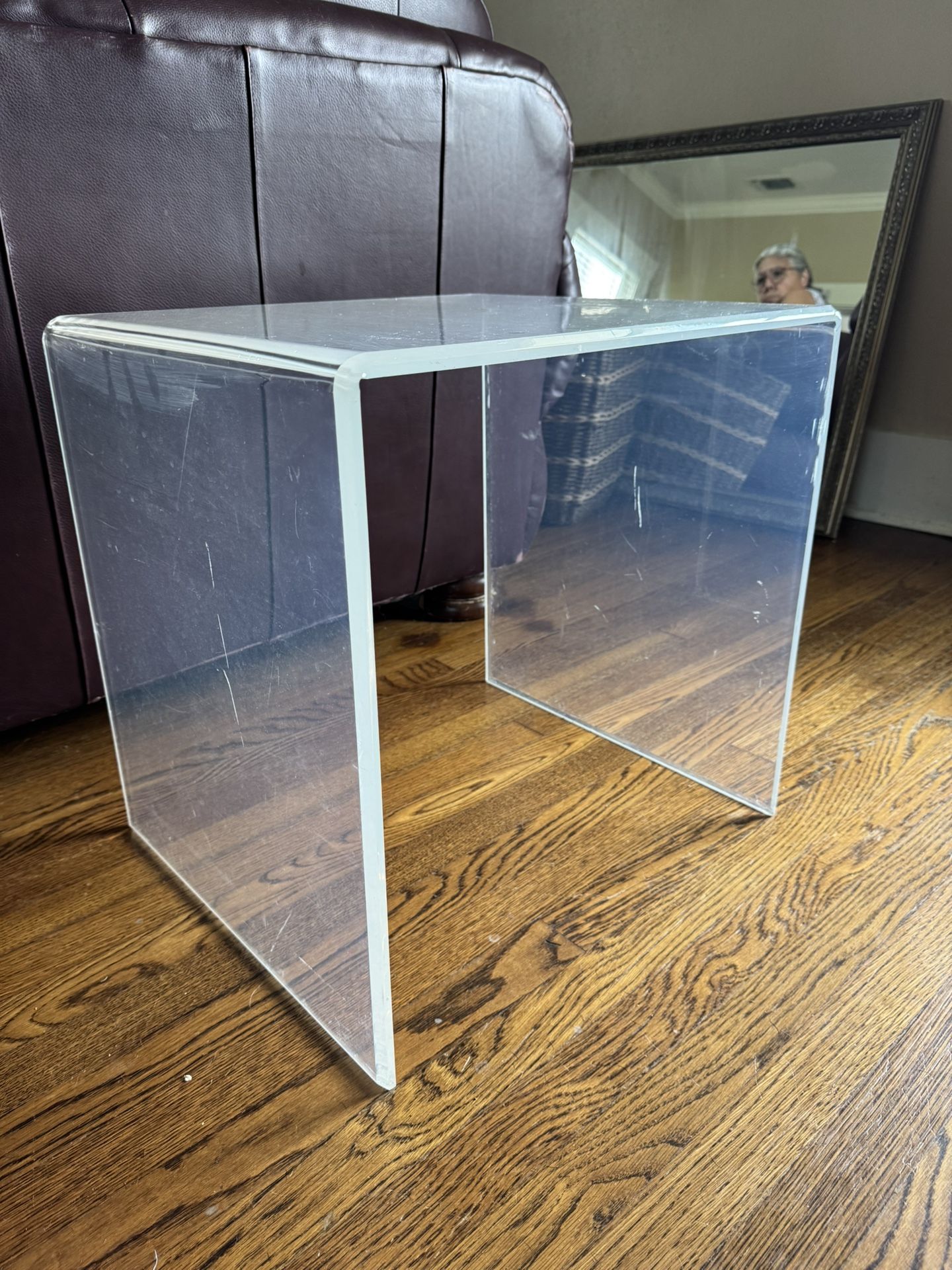 Acrylic End Table