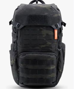 PGYTECH 25L Tactical Camera Backpack, OneMo TAC Camera Daypack Backpack Dark Night Camo Waterproof DSLR/SLR/Mirrorless Photography Camera Bag with 15.