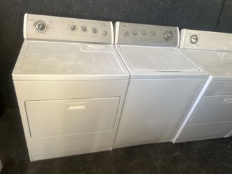 heavy duty whirlpool washer dryer set. $350 delivered installed.$300 picked up.4m warranty